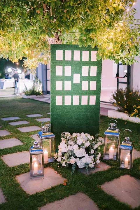 Un tableau mariage esposto a Villa Chorisia — Caraffa di Catanzaro · CZ · Calabria · foto 6
